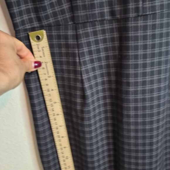 Tatyana Black Checkered Dress - Picture 8 of 15